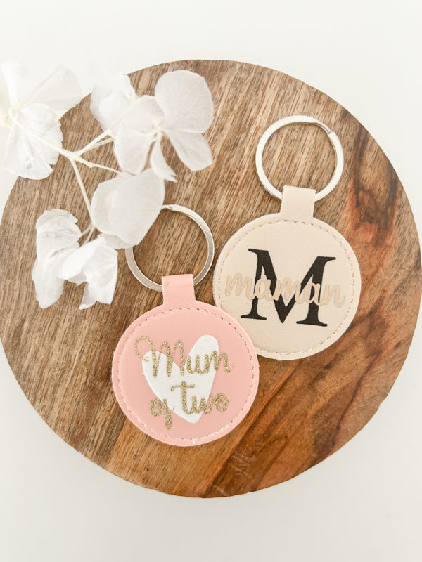 Porte clés « Leather love »