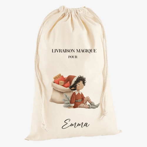 Hotte de Noël "Lutin farceur"