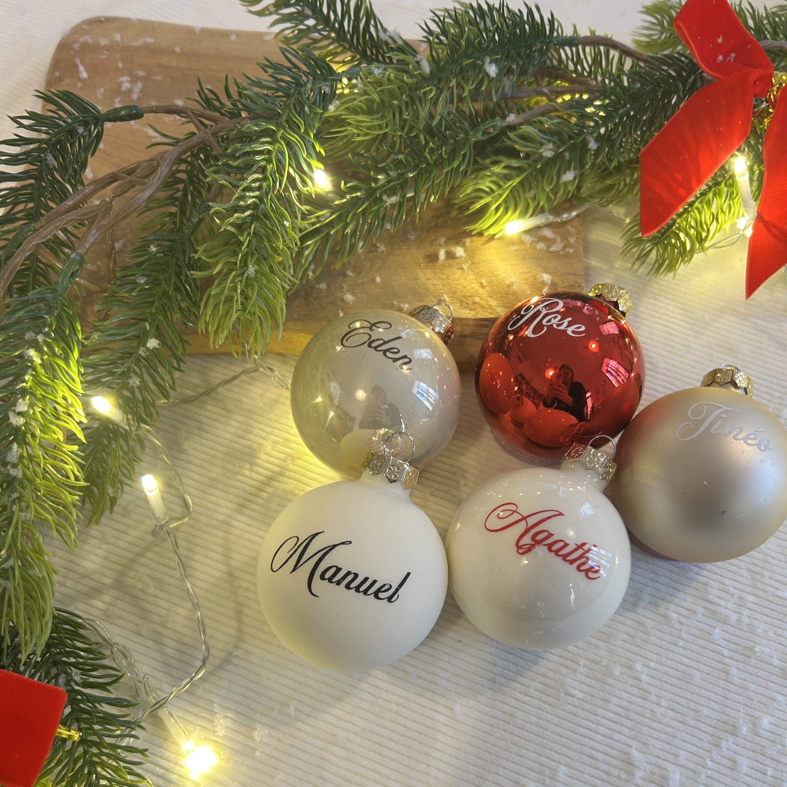 Boules de Noël personnalisées – Image 3