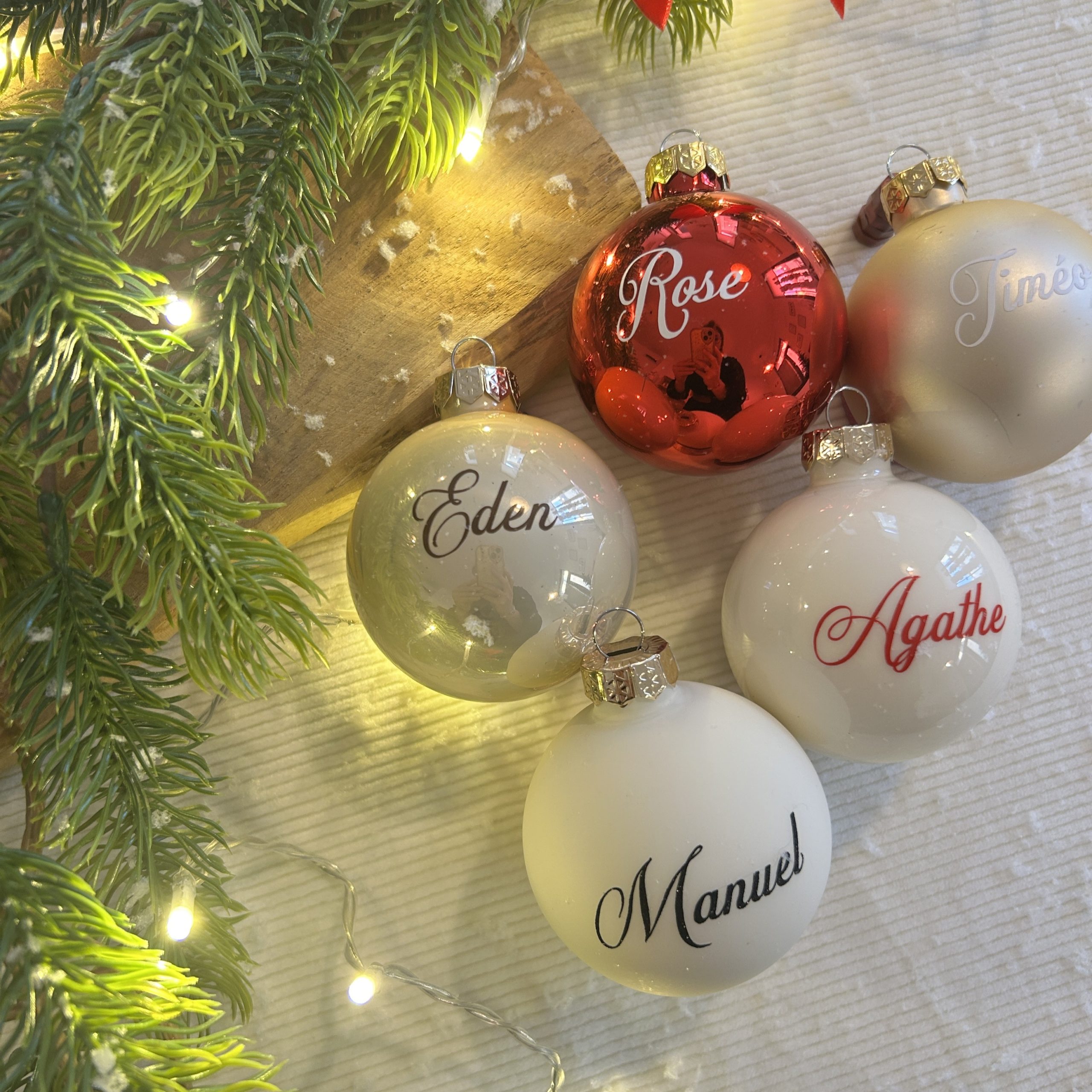 Boules de Noël personnalisées – Image 2