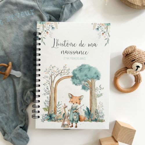 Livre de naissance PMA "Forêt enchantée"